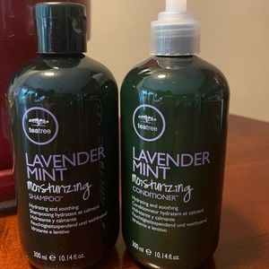 Lavender mint Tea Tree shampoo and conditioner